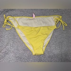 Victorias Secret Yellow Large Bikini bottom.